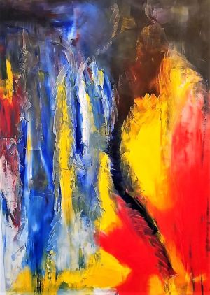 abstrakt primaerfarben