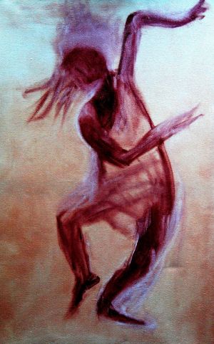 blaue taenzerin ex skzze