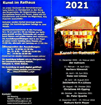 Flyer zur Veranstaltung